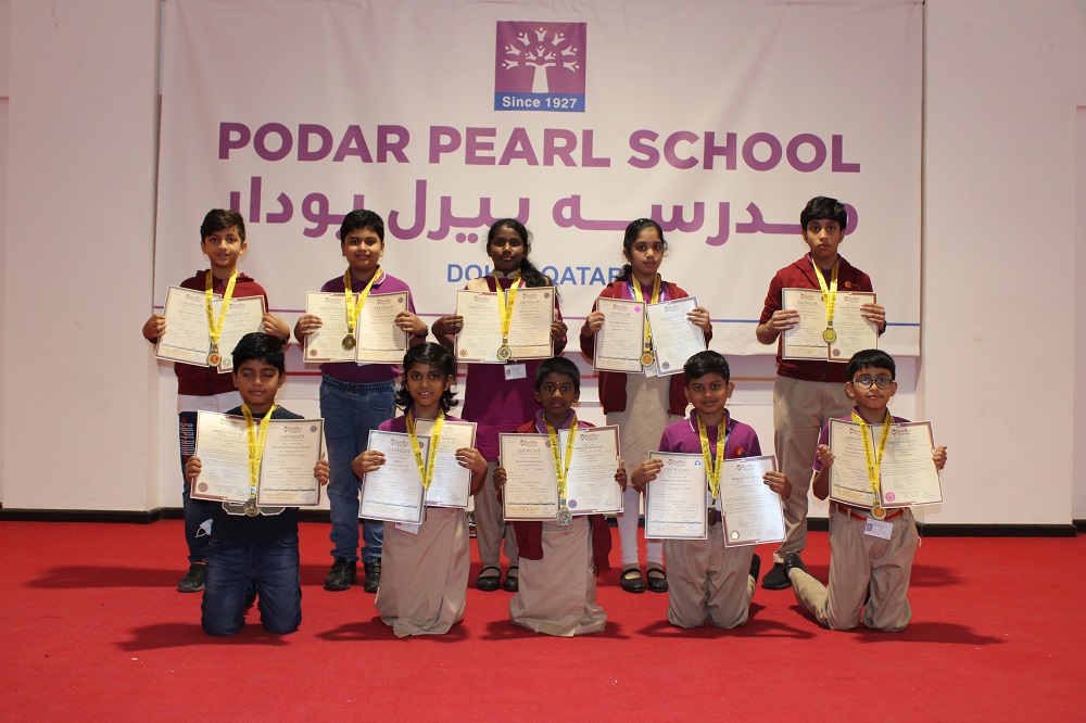 Spell Bee International Competition (Meshaf Campus 202223) Podar
