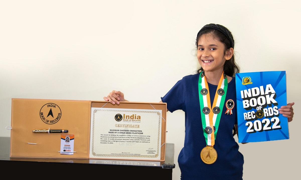 India Book of Records Podar Pearl School