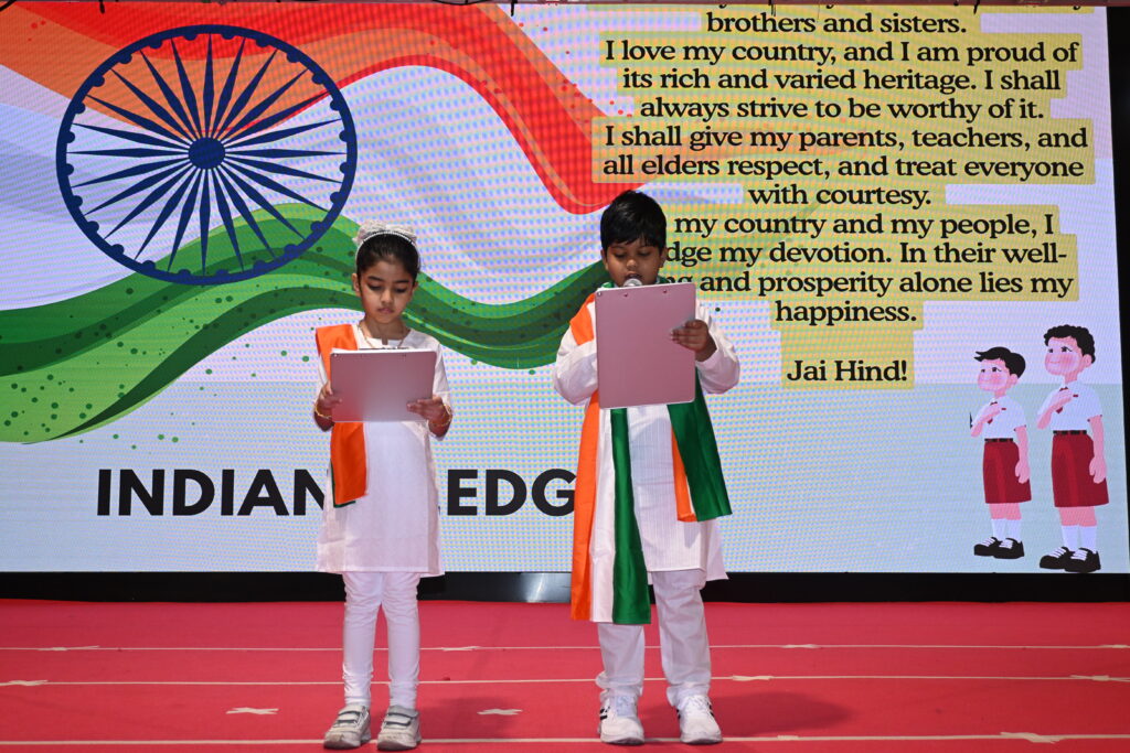 Pledge at Republic Day Assembly