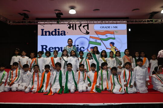 Republic Day Assembly at Podar Pearl School