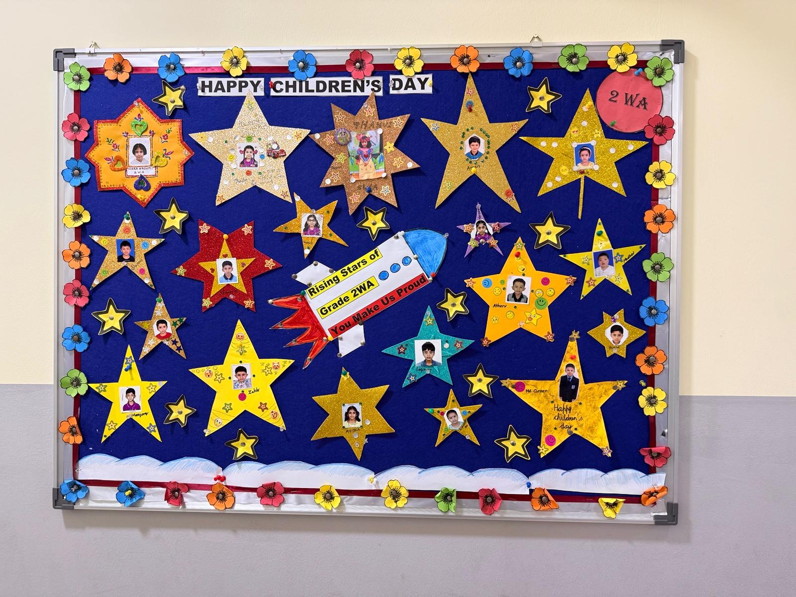 childrens-day-softboard-display