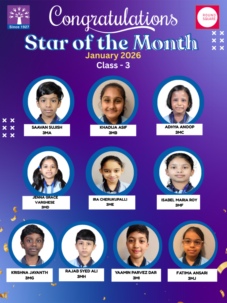 Grade 3 Star of the Month