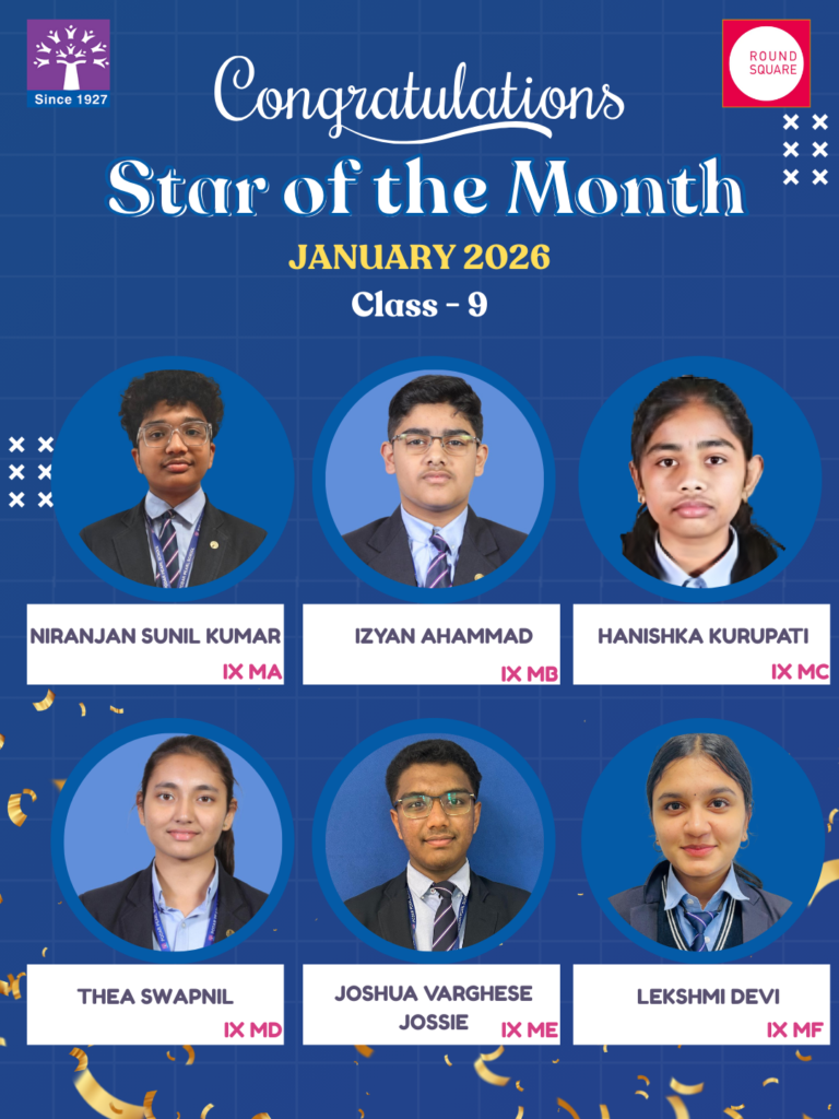 Grade 9 Star of the Month