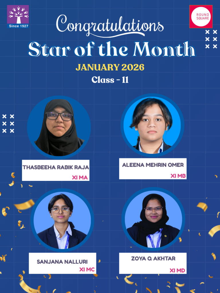 Grade 11 Star of the Month