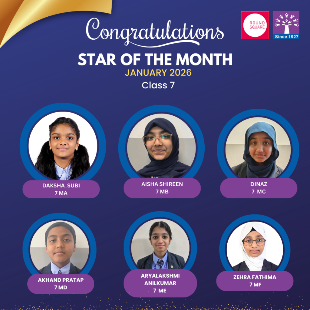 Grade 7 Star of the Month