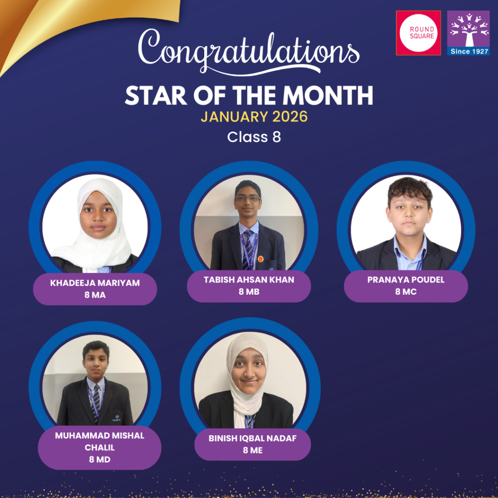 Grade 9 Star of the Month