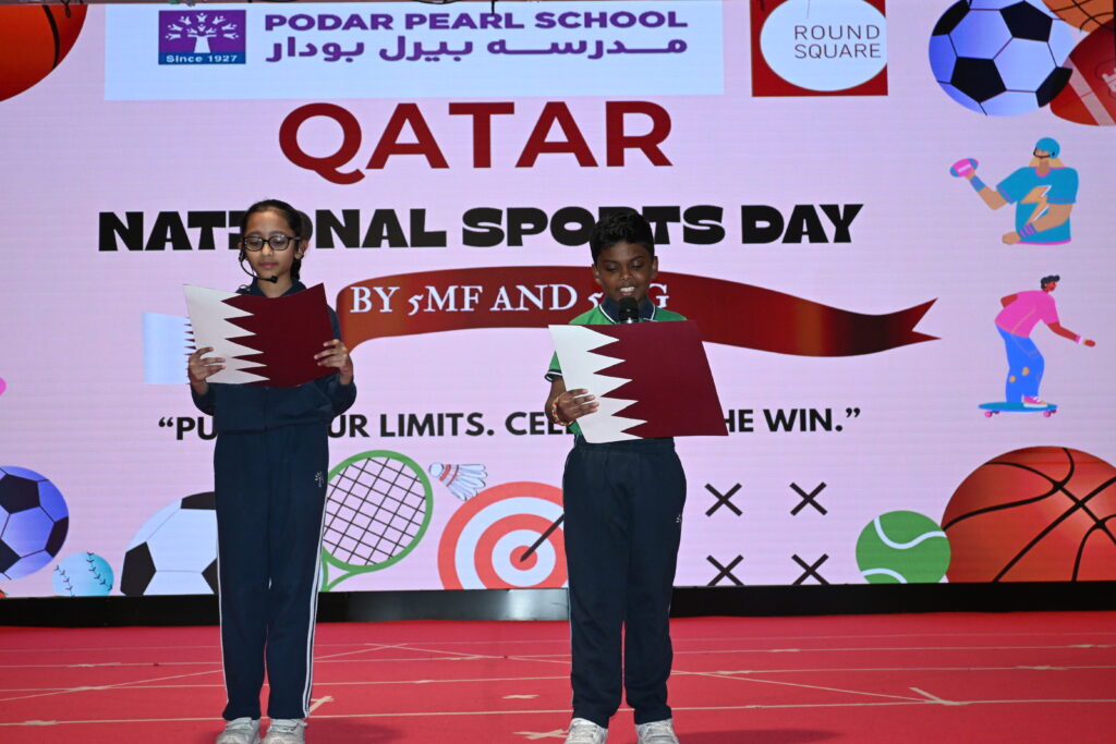 Speech at Qatar National Sports Day assembly