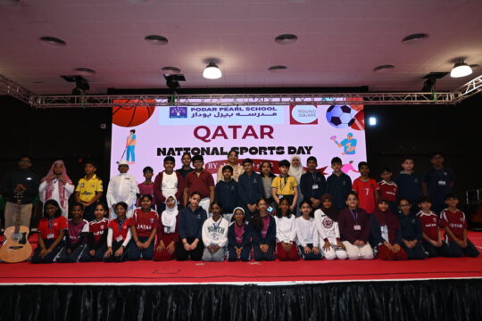 Qatar National Sports Day assembly