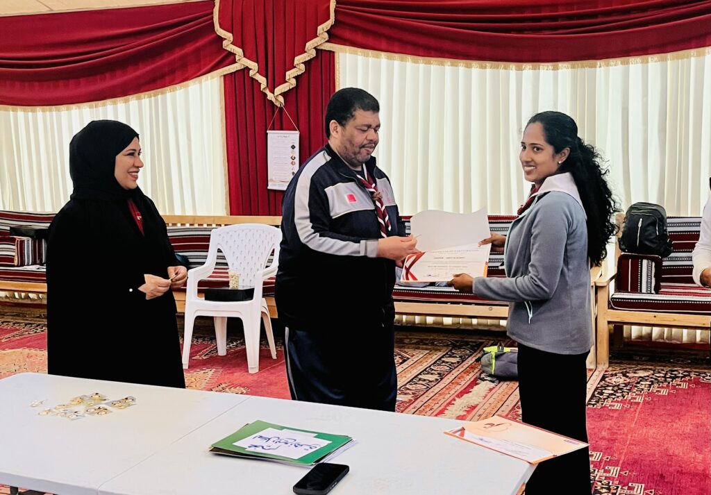Teachers participating in training session