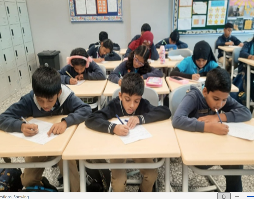 Tamil Handwriting Competition