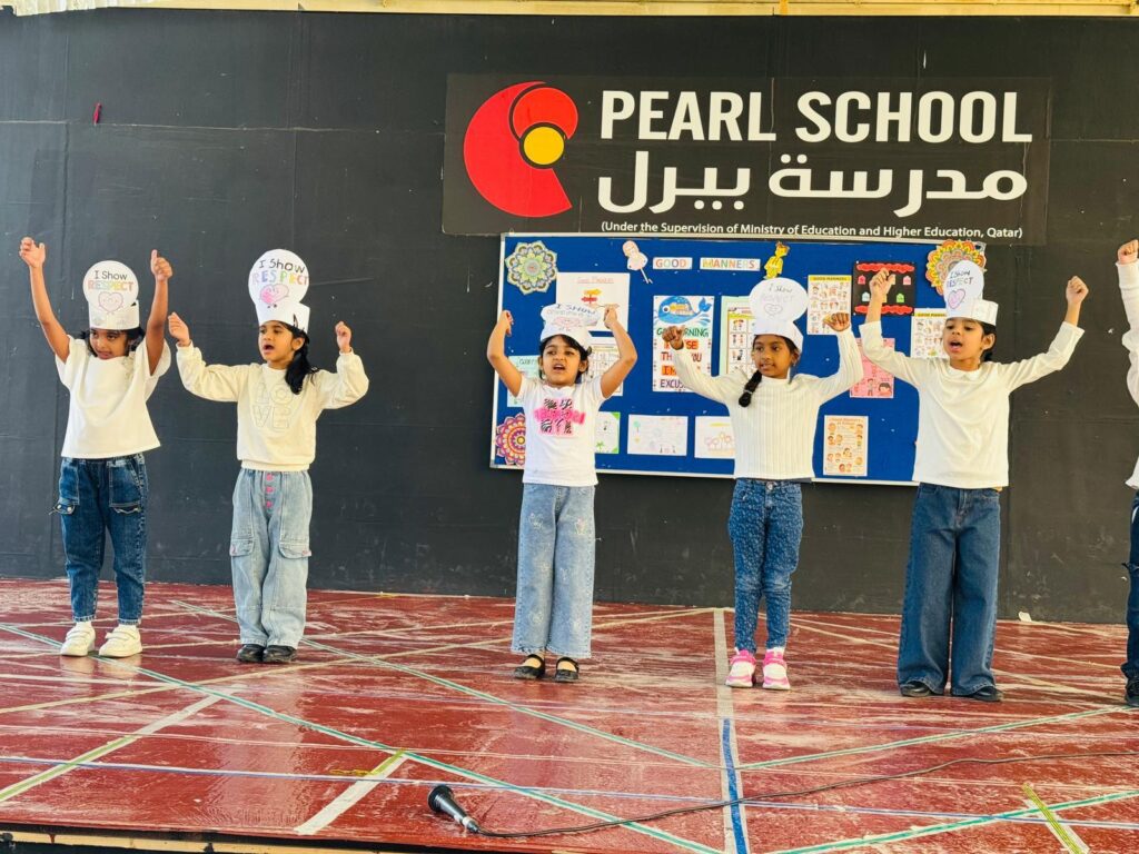 Skits at Good Manners Assembly