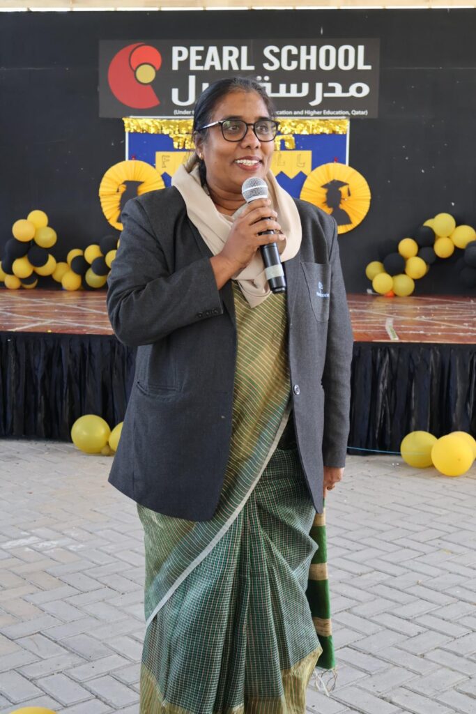 Felicitation ceremony for Grade 8 students at Pearl School Farewell