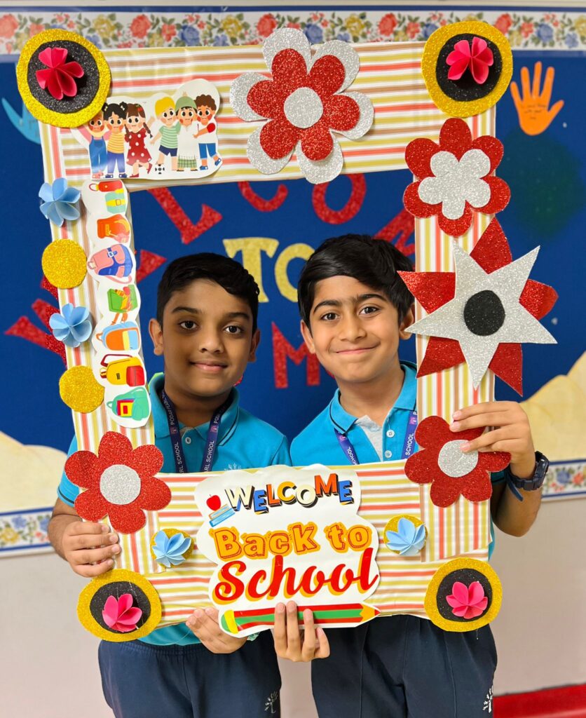 Capturing joyful moments of Welcome Back to School Activity at school