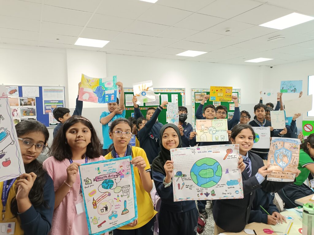World Health Day Poster Making Competition student participation and creativity display