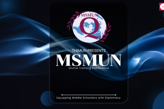 MSMUNQ attended by Podar Pearl School Students