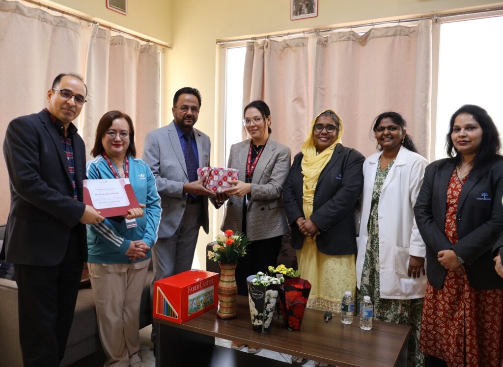 Ministry of Public Health recognition for Pearl School during World Glaucoma Week