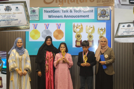 Afifah Fatima Aasim wins First Prize