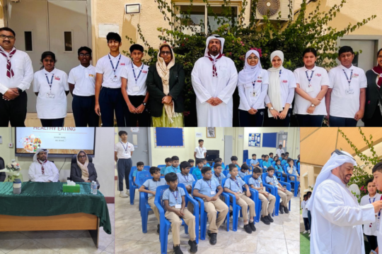 Scouts and Guides activities at Pearl School Al Dafna Campus