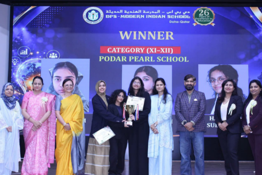 Podar Pearl School Achieves First Place in Teampreneurship 2026